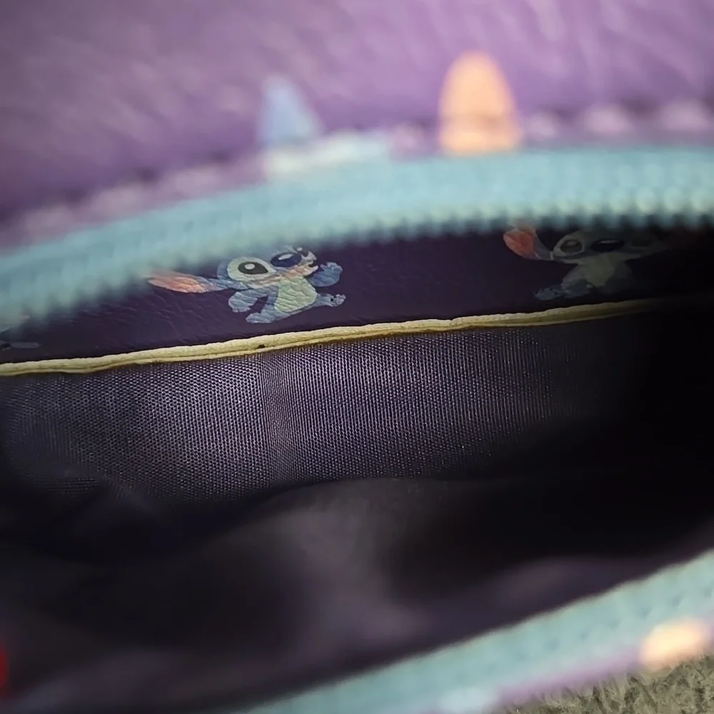 Loungefly Disney Lilo & Stitch Poses Mini Backpack Bag With Pineapple Charm